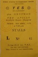 Ticket Stubs